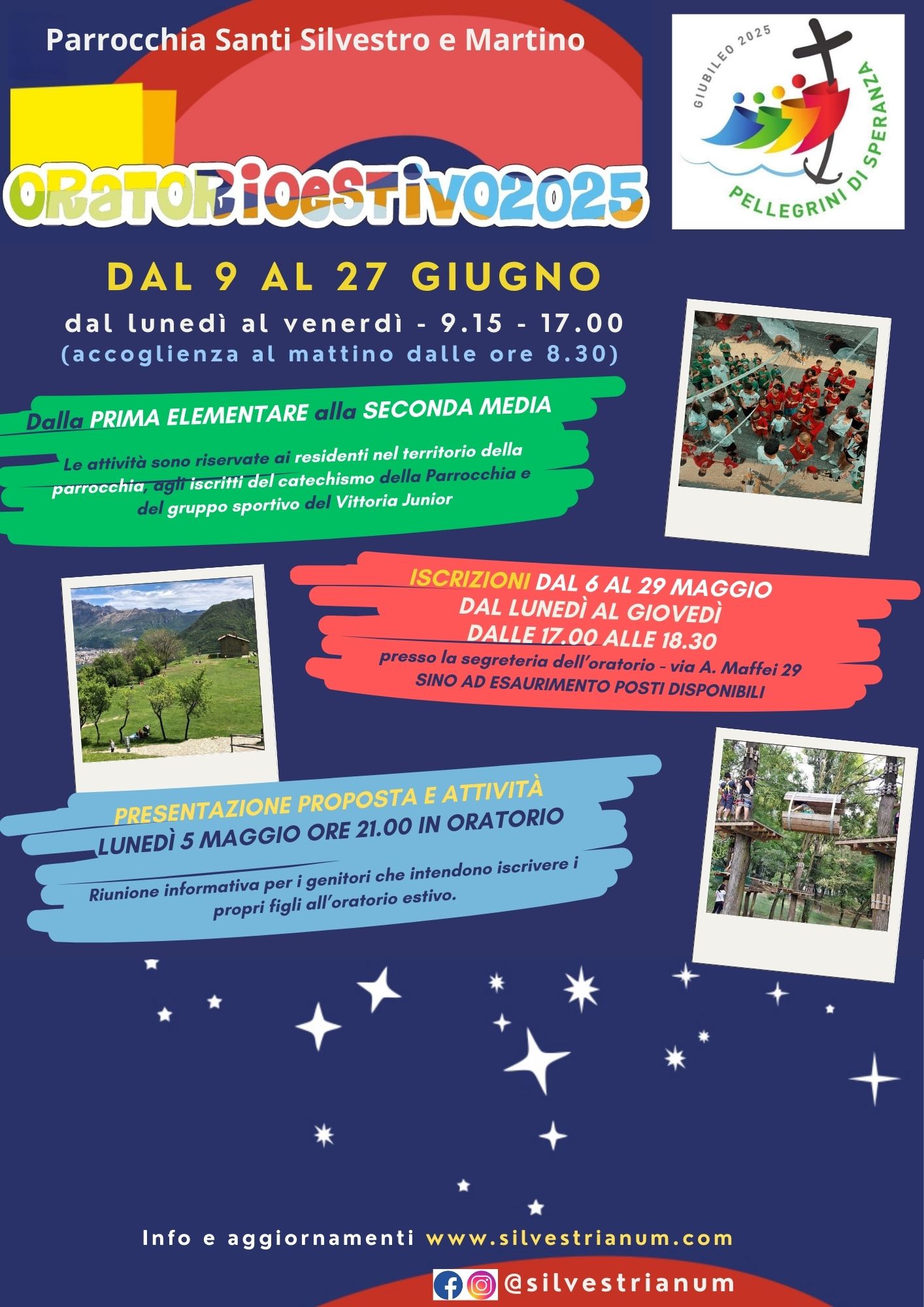 DAL 9 AL 27 GIUGNO 2025