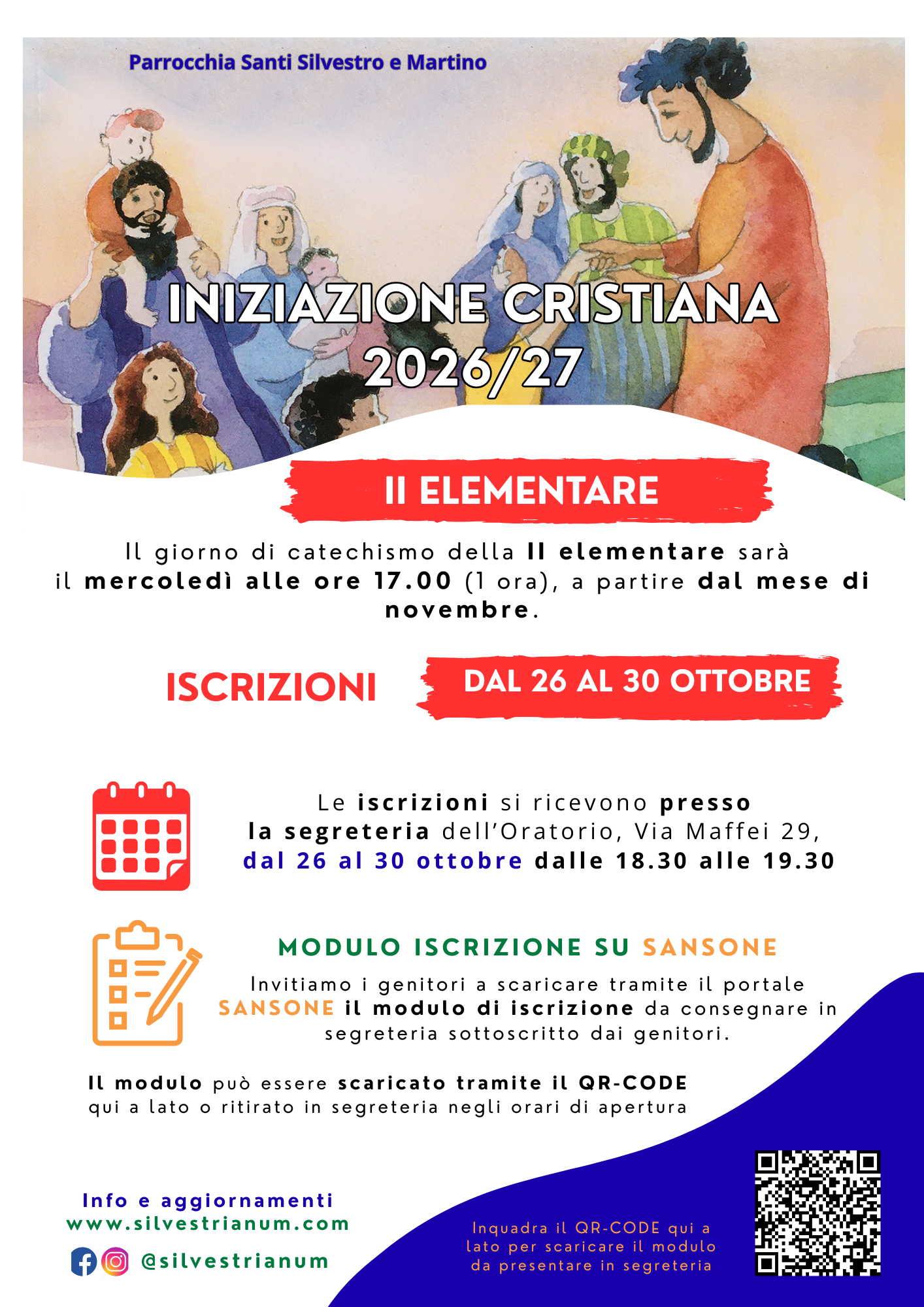 DAL 26 AL 30 OTTOBRE